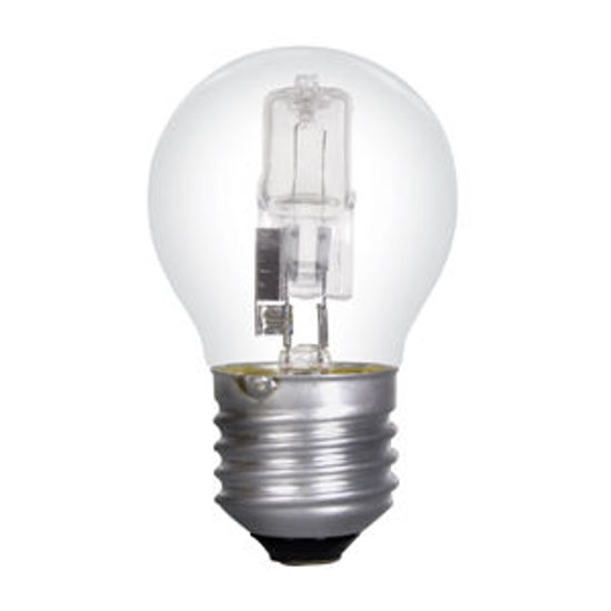 Picture of 28W/ 42W Energy Reduction Halogen Fancy Round Globes (10 Pack)