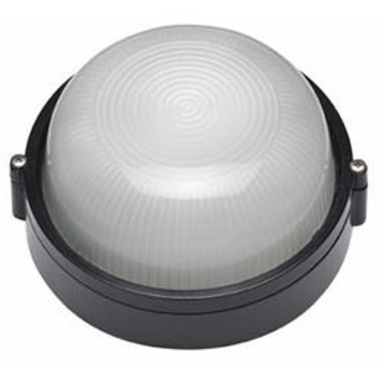Picture of EX6100W Carlton Small Round Plain Incandescent Bunker (White colour)