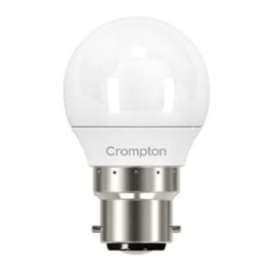 Picture of 3.4W 3000K LED Fancy Round Globes (10 Pack)
