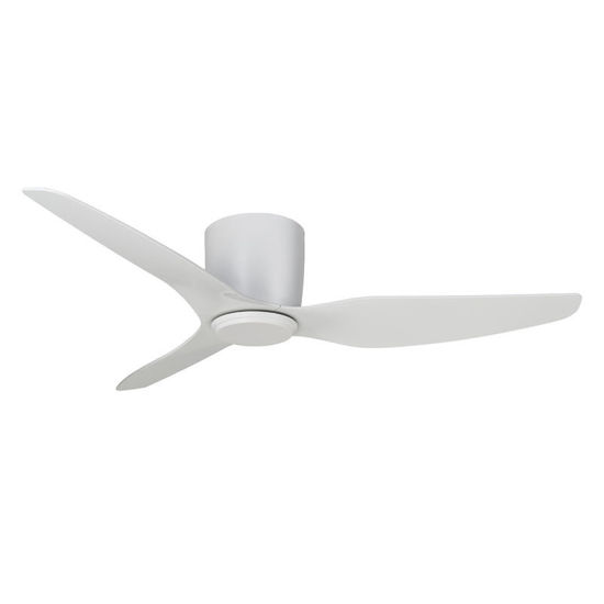 Picture of Martec Flush Close to Ceiling 3 Blade 1250mm Hugger Ceiling Fan with 16w LED Light Tricolour