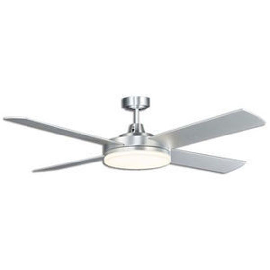 Picture of Martec Razor Series 1300mm 4 Blade Ceiling Fan with Dimmable 5000K 28W LED Light