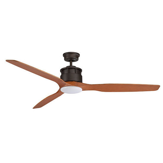 Picture of Martec Governor 1500mm 3 Blade Ceiling Fan with 15w Tricolour LED Light