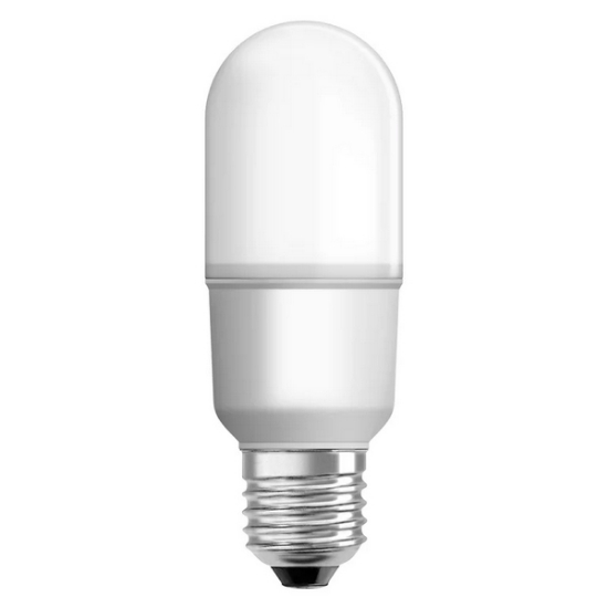 Picture of LEDVANCE 9W LED Stick Bulb E27 - 6500K Cool Daylight Dimmable - Slim Space-Saving Lamp (Sold as 10)