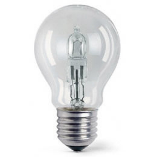 Picture of 70 Watt = 100 Watt GLS Halogen Replacement Light Globe (3 pack)