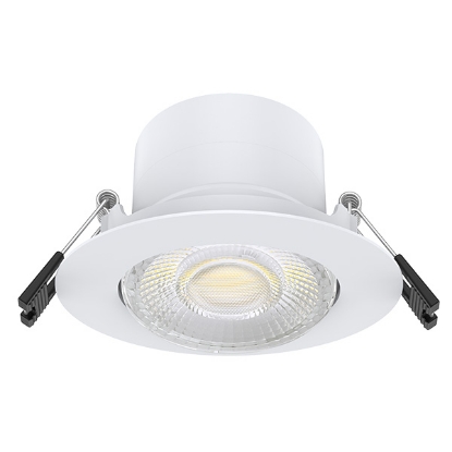 Picture of LEDVANCE Superstar Gimble Downlight 7W 90mm White TRI Colour (Sold As 2)