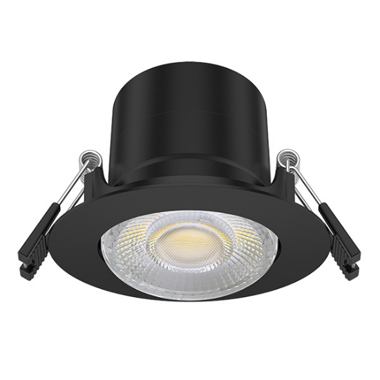 Picture of LEDVANCE Superstar Gimble Downlight 5W 70mm Black TRI Colour (Sold As 2)