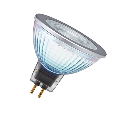 Picture of LEDVANCE 7.5W MR16 LED 12V 60° Wide Beam - 50W Halogen Replacement - 3000K GU5.3 (Sold as 10)
