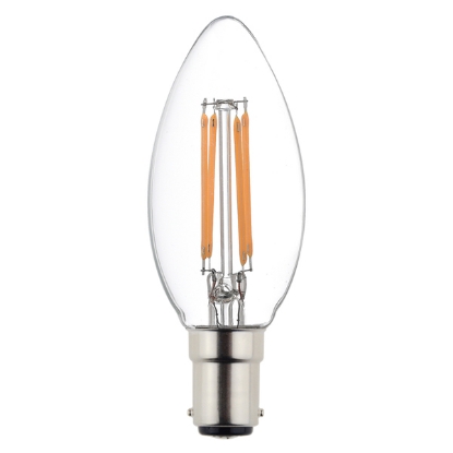 Picture of LEDVANCE LED Value Classic B Filament 4W 2700K B15d GEN2 LED Lamp (Sold as 10)