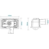 Picture of Martec Essence 2 3-in-1 Bathroom Heater with 550W Heat Lamps, Exhaust & 4000K LED Light