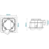 Picture of Martec Essence 4 3 in 1 Bathroom Heater and Exhaust Fan with 9W R63 Cool White LED Light