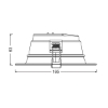 Picture of LEDVANCE ULTRA Commercial Downlight 18W 135MM TRI DALI White (Sold as 2)