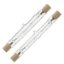 Picture of 78mm R7s Linear Halogen Tube Bulb - 60W, 100W, 150W, 200W (Twin Pack)
