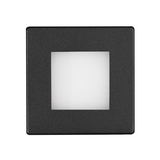 Picture of Martec Aspen Recessed 3W Tricolour LED Matt Black colour Step Light (Sold as 5)