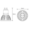 Picture of Martec Boss 6W GU10 Energy Efficient Cool White LED Globe (Sold as 10)