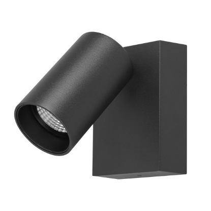 Picture of Martec Capri 9W IP65 CCT LED Single Spot Adjustable Wall Spot Light Matt Black Finish (Sold as 4)