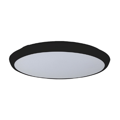 Picture of Martec Conrad 200mm 15W-24-35 Tricolour LED Oyster Light Matt Black (Sold as 5)