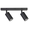 Picture of Martec Crest IP65 2 Heads GU10 10W Surface Mount Spotlight Matt Black Finish (Sold as 4)