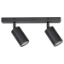 Picture of Martec Crest IP65 2 Heads GU10 10W Surface Mount Spotlight Matt Black Finish (Sold as 4)