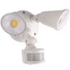 Picture of Martec Defender 2x 10W Double Head Tricolour LED Security Light with Sensor (Sold as 4)