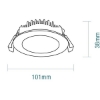 Picture of Martec Ultra 10W Tricolour LED Downlight (Sold as 5)