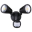 Picture of Martec Fortress II 2x 15W Double Spot Tricolour LED Security Light Matt Black Finish (Sold as 3)