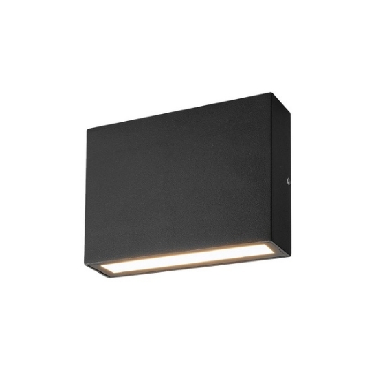 Picture of Martec Modus 6W Tricolour LED Wall Light Matt Black Finish (Sold as 2)