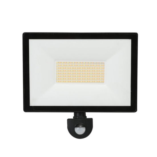 Picture of Martec Opal LED Outdoor Flood Light with Flex & Plug 50W Tricolour Matt Black Finish (Sold as 2)