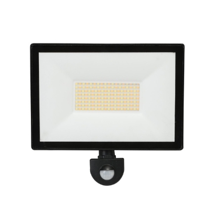 Picture of Martec Opal LED Outdoor Flood Light with Flex & Plug 50W CCT With Sensor Matt Black Finish (Sold as 2)