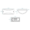 Picture of Martec Taurus E27 Exterior Wall Light Matt Black Finish (Sold as 4)