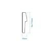 Picture of Martec Tivoli Surface Mount Tricolour LED Step Light Matt White Finish (Sold as 6)